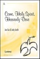 Come Holy Spirit Heavenly Dove SATB choral sheet music cover